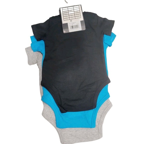 Infant Carolina Panthers 3-pack Game On Bodysuit Set 3-6M - Picture 6 of 8
